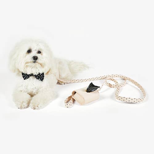 Pet Bow Ties - Black Polka Dot