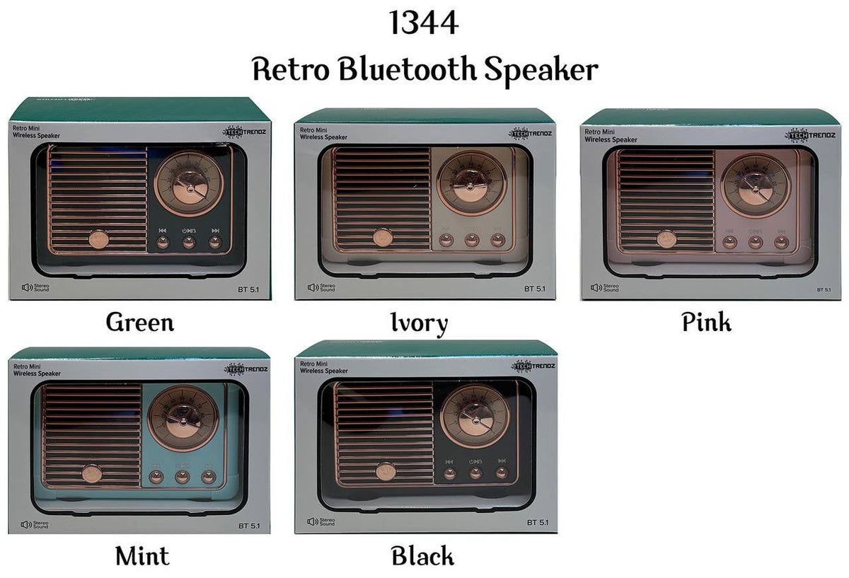 Vintage Bluetooth Speaker: Green