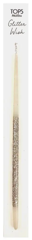 Glitter Wish 6" Beeswax Candle - Singles: Multicolor Celebrate