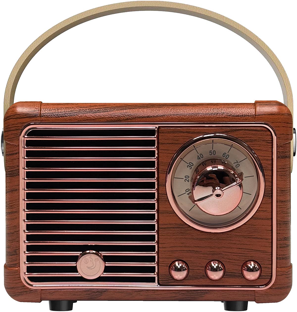 Vintage Bluetooth Speaker in wooden finish