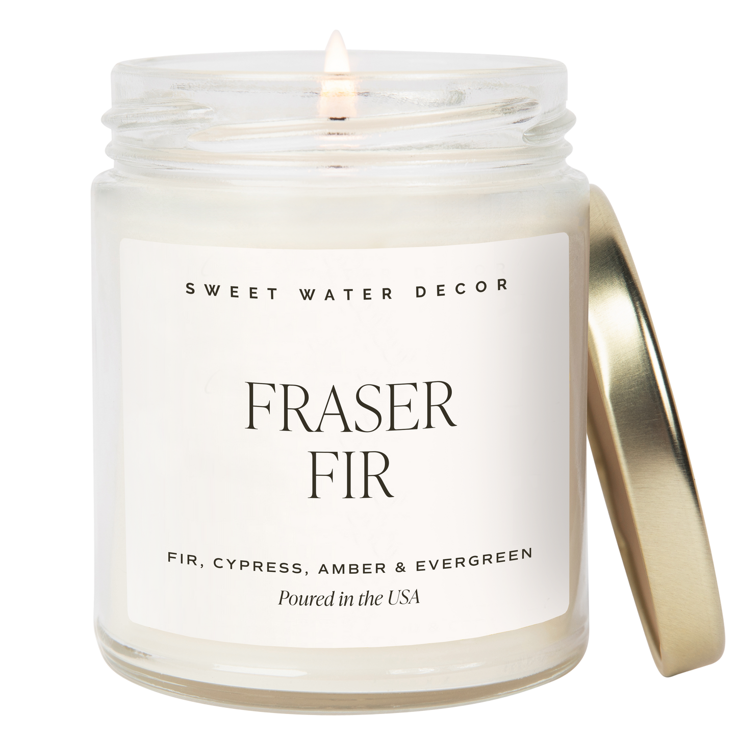 Fraser Fir 9 oz Soy Candle - Christmas Decor & Gifts