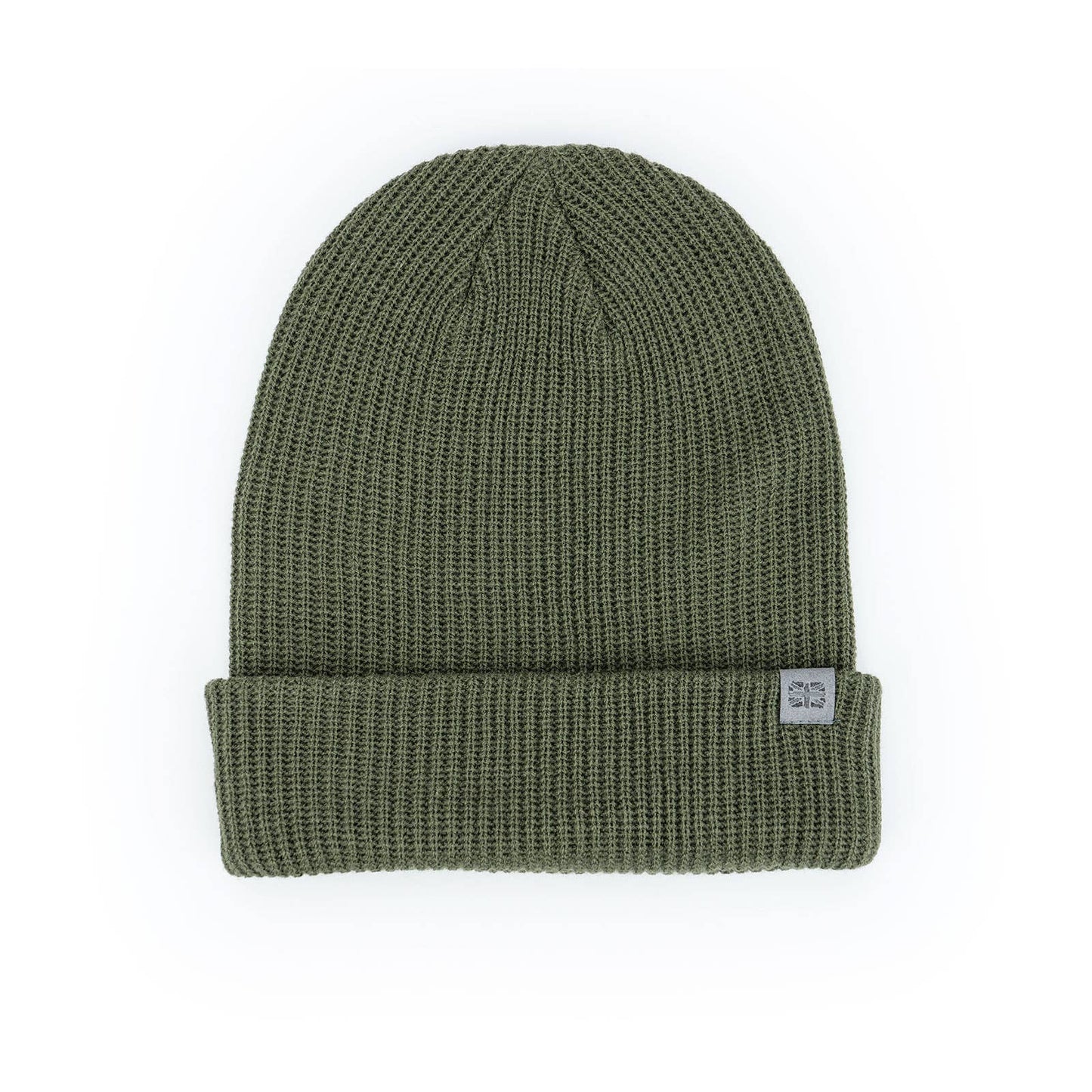 Britt's Knits Men's Craftsman Beanie Open Stock: Grey