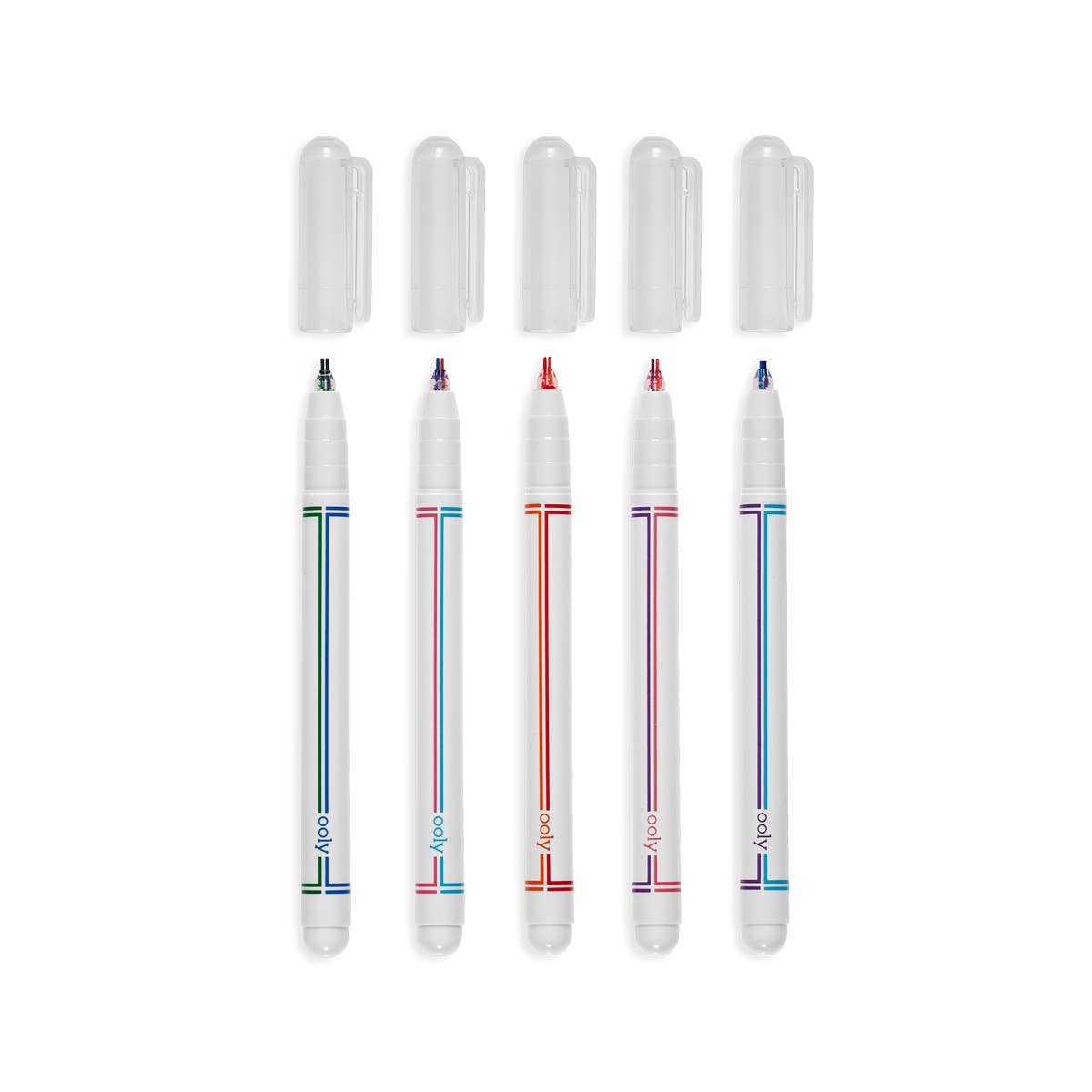 Seeing Double: Fine Felt Double Tip Markers (Set of 5 / 10 C