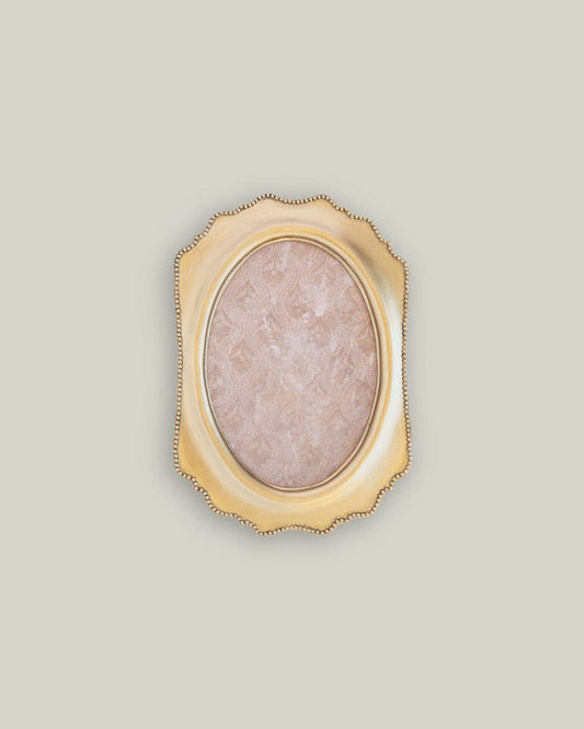 Gold Dots On Edge Photo Frame