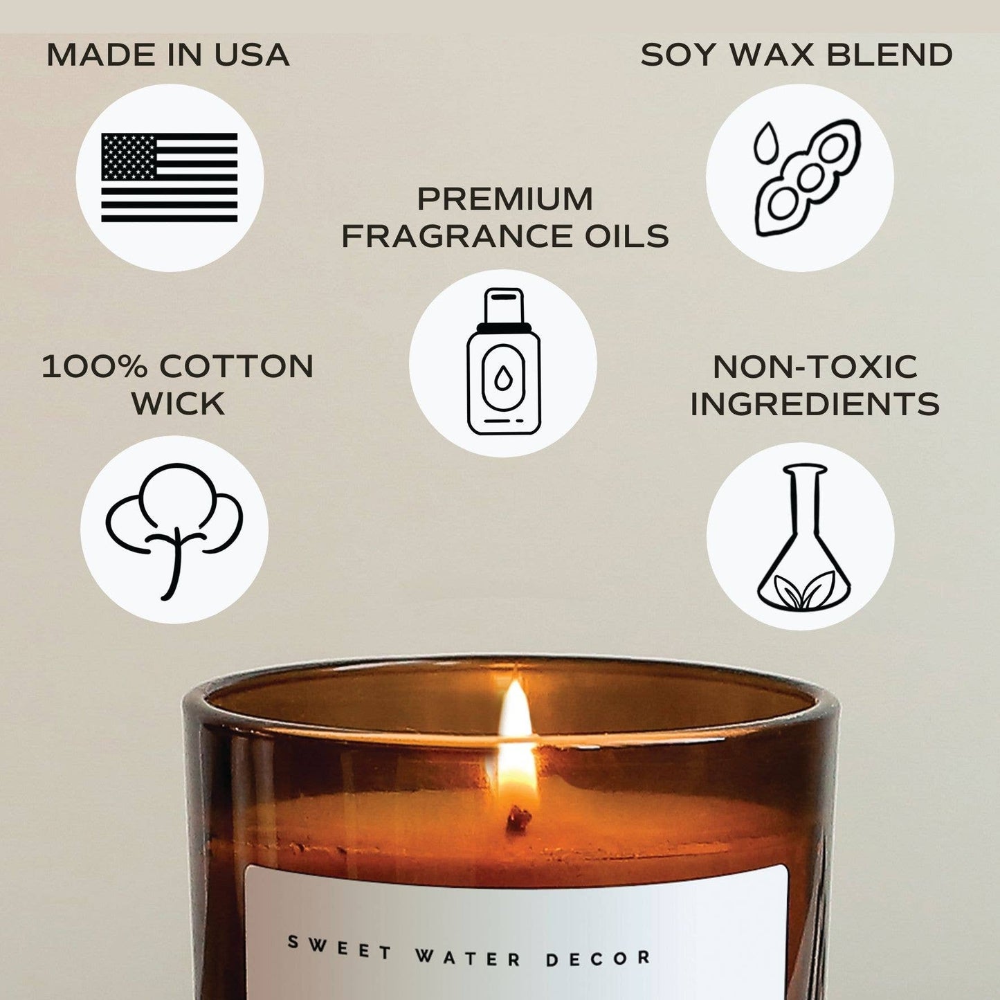 Relaxation 11 oz Soy Candle - Home Decor & Gifts