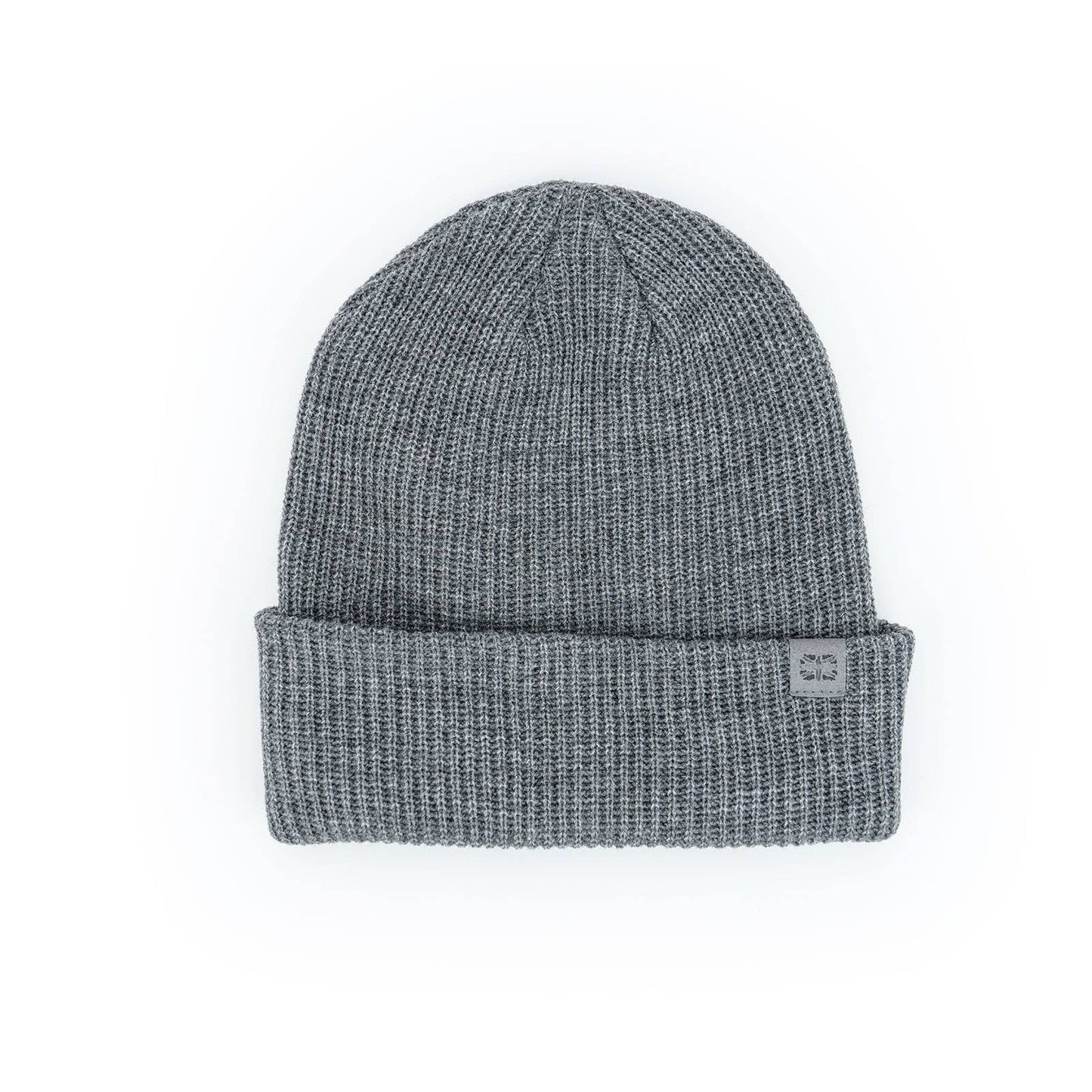 Britt's Knits Men's Craftsman Beanie Open Stock: Grey