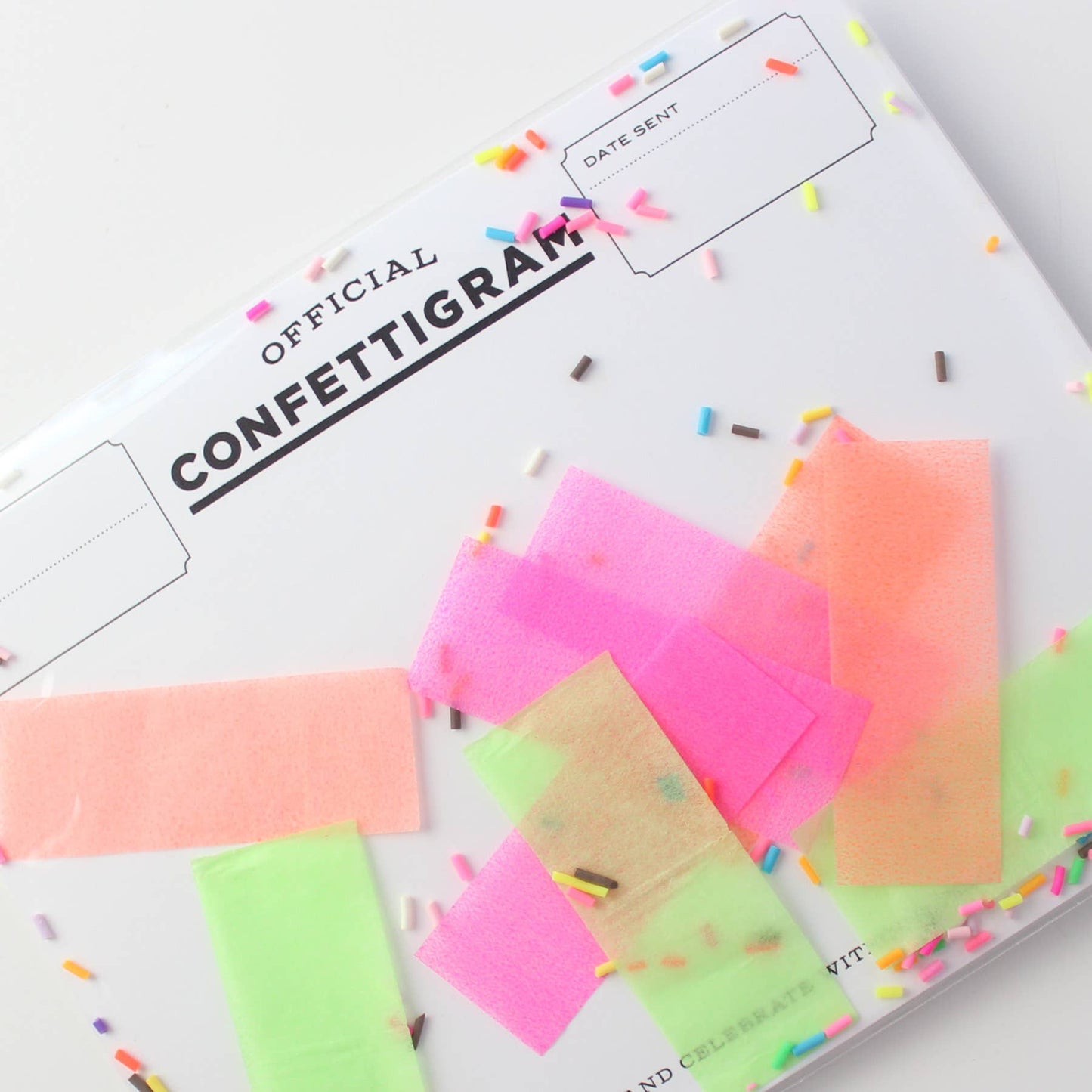Confettigram Card - Sprinkles Birthday / Everyday