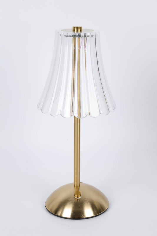 Crystal LED Lamps – Gold (Tubular & Classic Styles): Crystal Tubular
