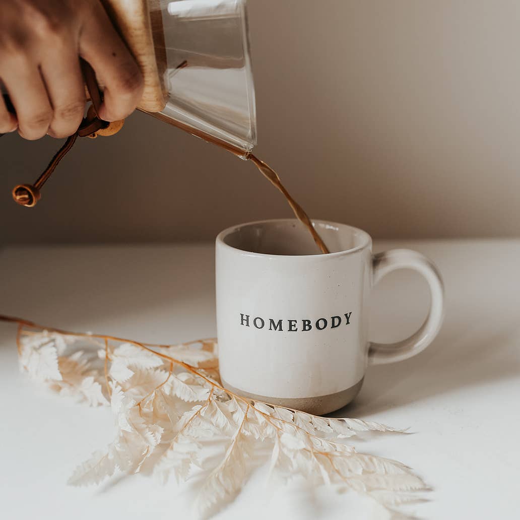 Homebody Stoneware Coffee Mug - Gifts & Home Decor