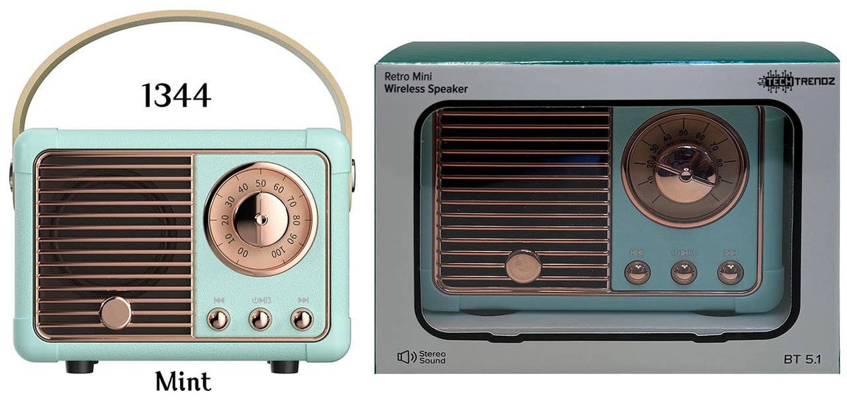 Vintage Bluetooth Speaker: Green