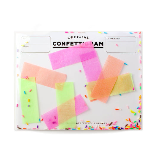 Confettigram Card - Sprinkles Birthday / Everyday