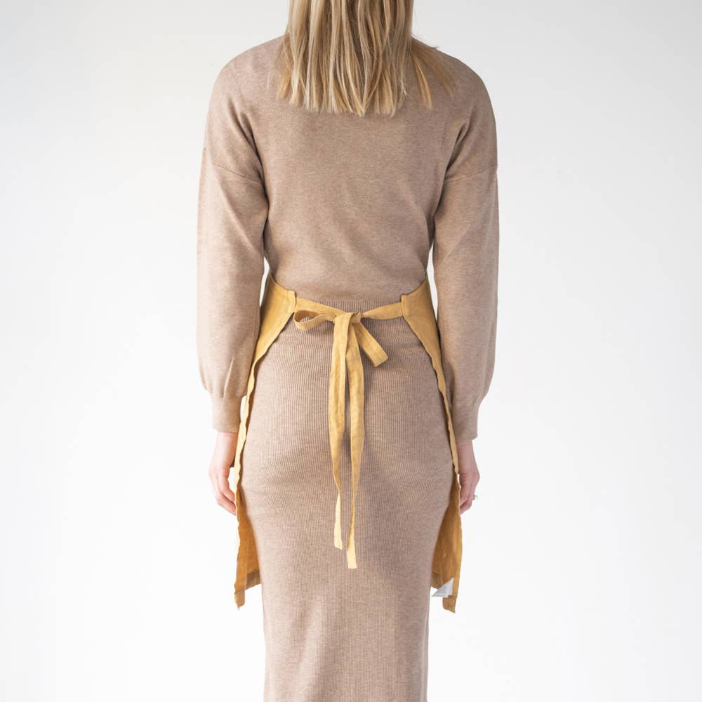 Honey Linen Daily Apron