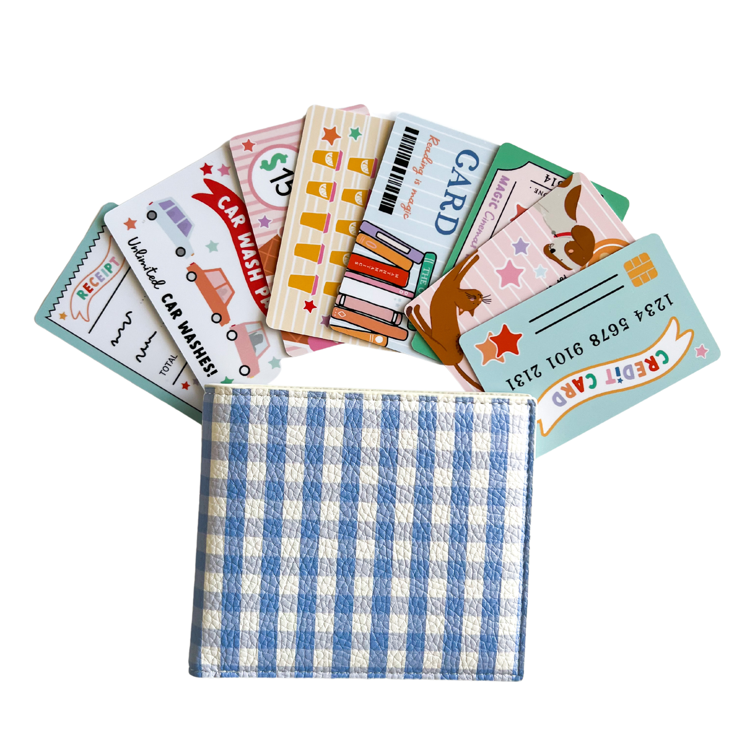 Pretend Wallet Set with Credit Cards Role Play & Imagination