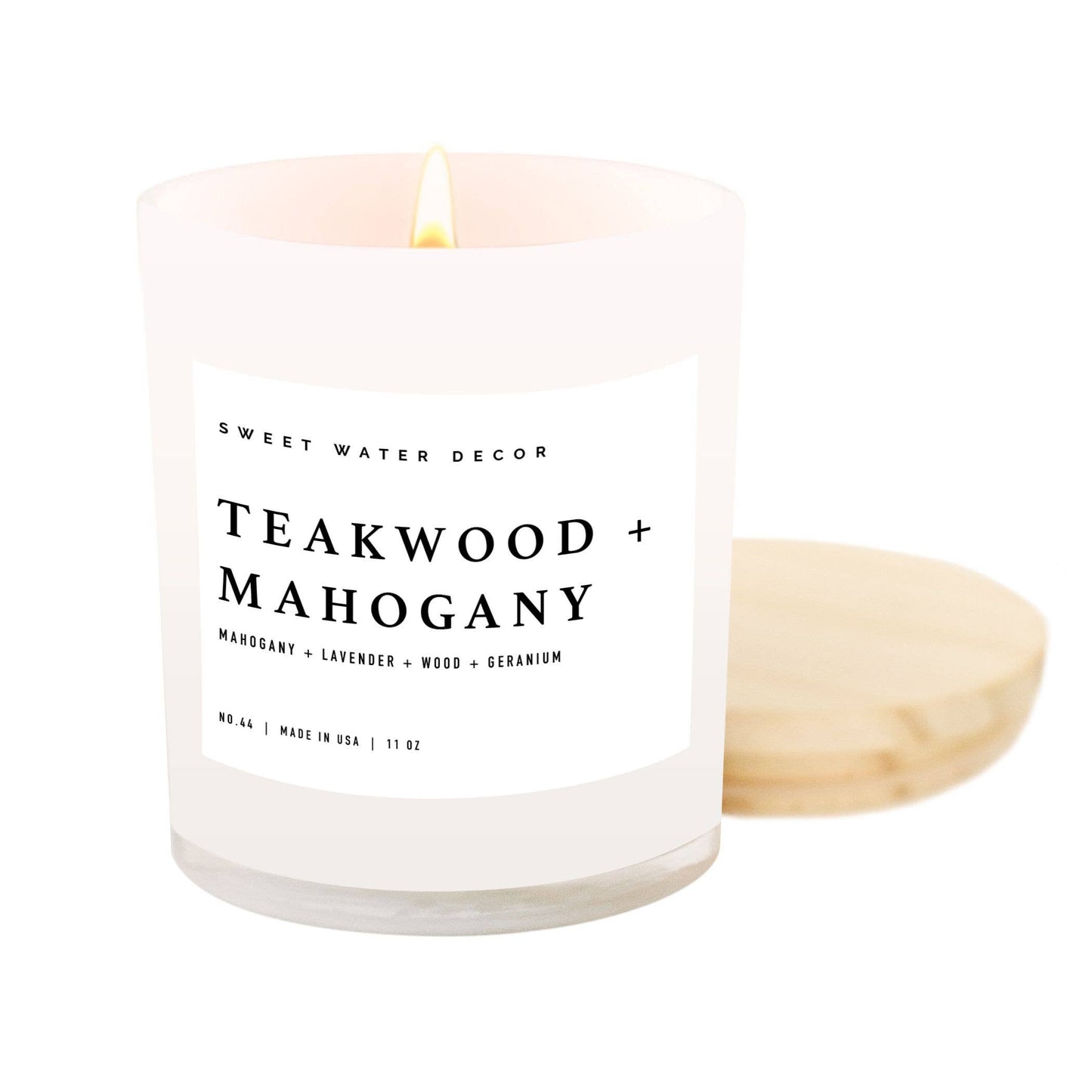 Driftwood and Mahogany 11 oz Soy Candle - Home Decor & Gifts