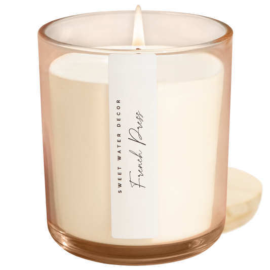 French Press 12 oz Candle - Home Decor and Gifts