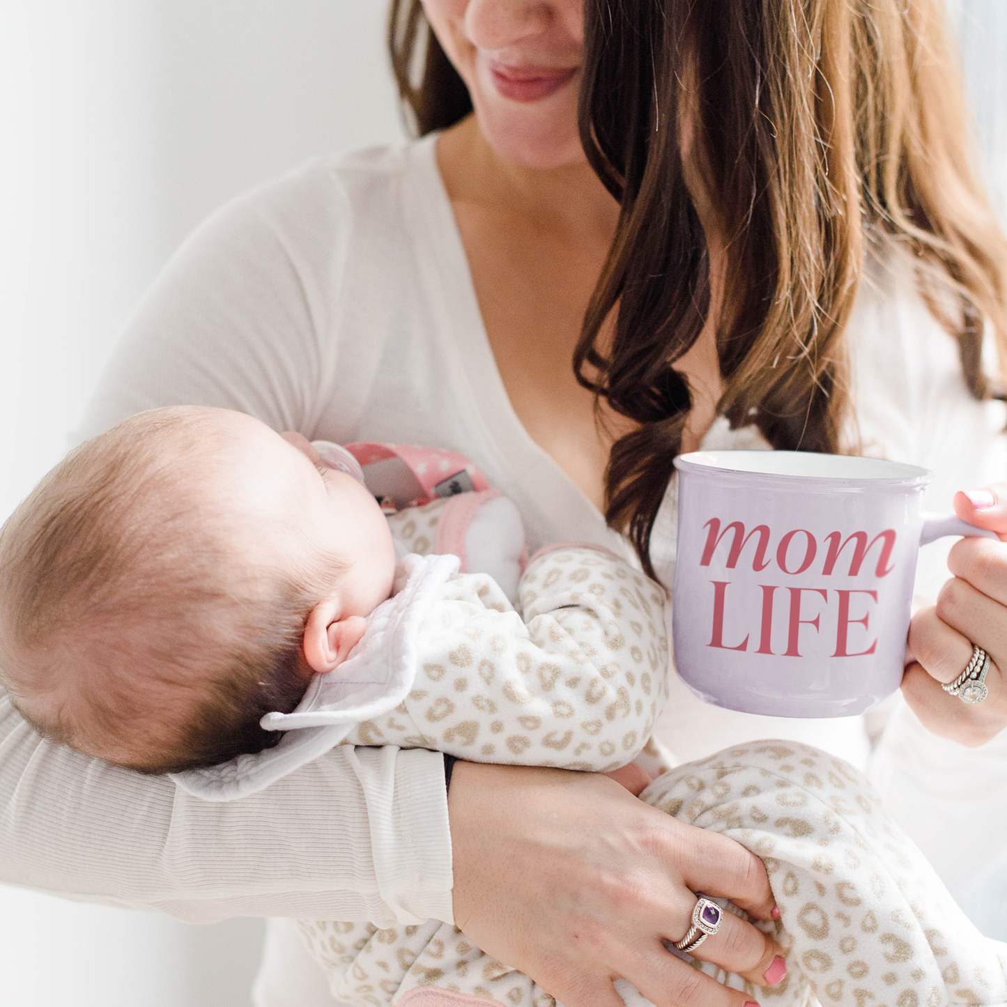 Mom Life 11 oz Campfire Coffee Mug