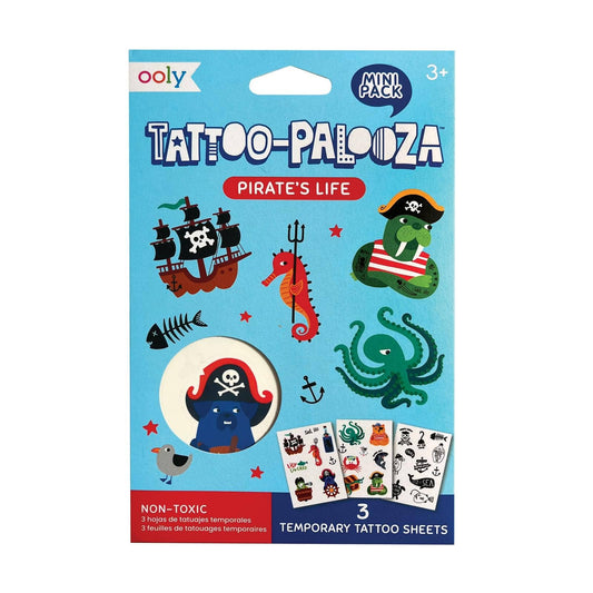 Tattoo Palooza: Mini Temporary Tattoos - Pirate's Life