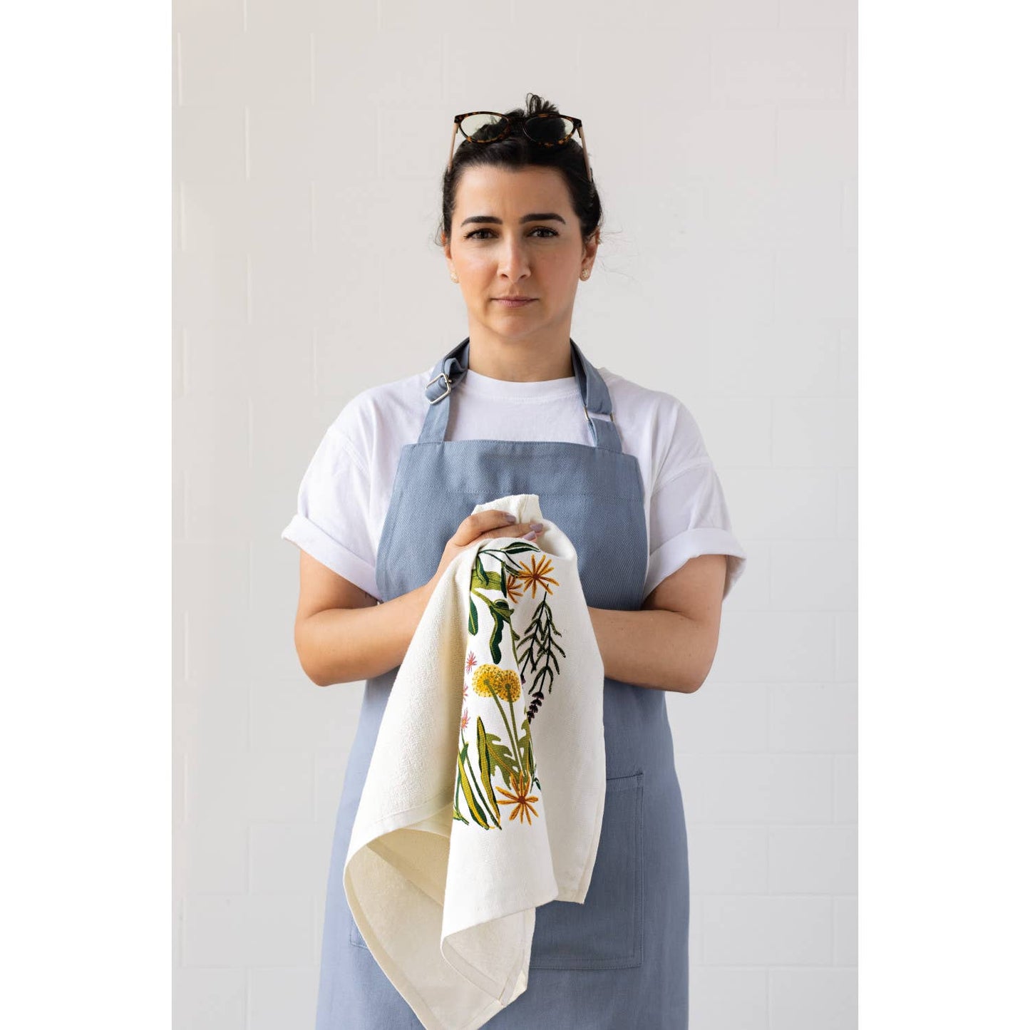Slate Blue Chef Apron