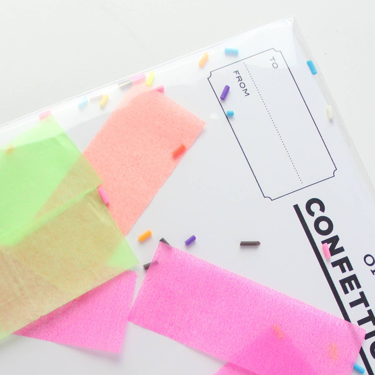Confettigram Card - Sprinkles Birthday / Everyday