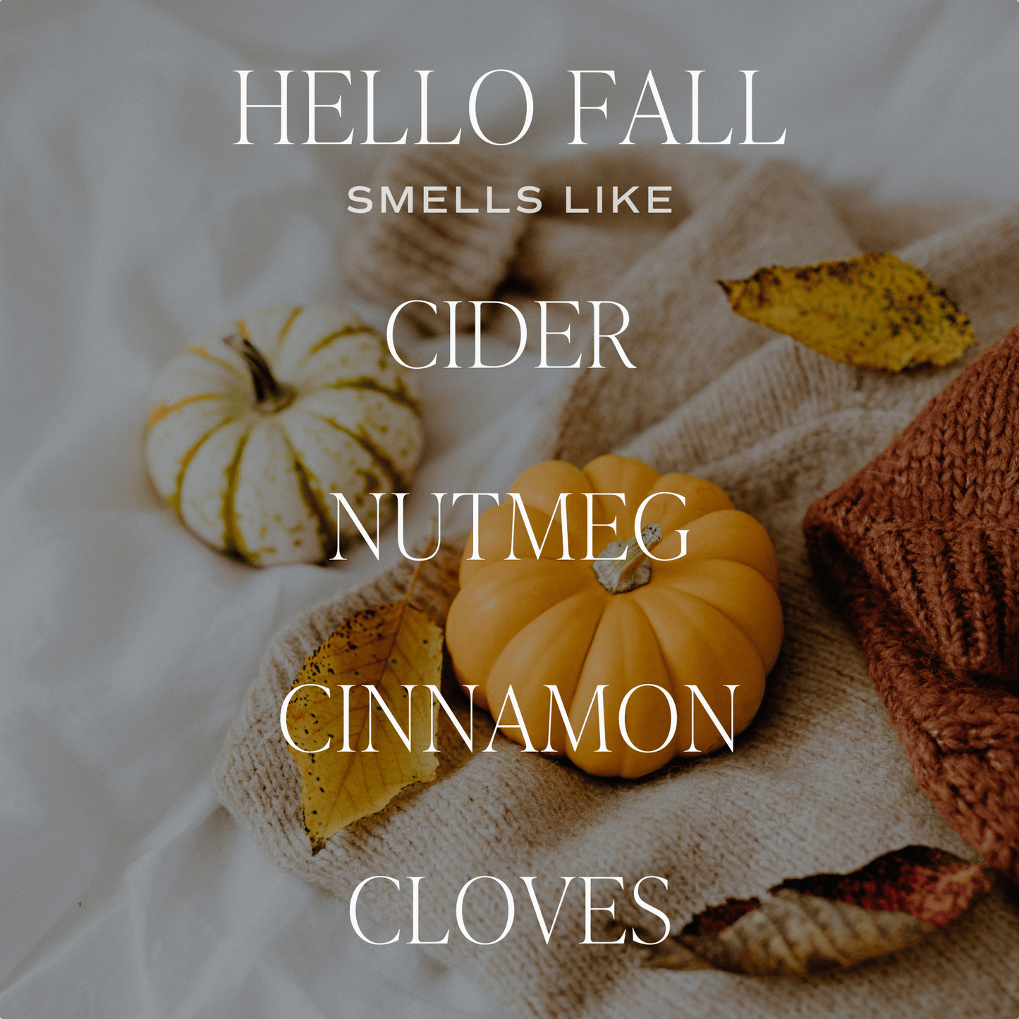 NEW* Hello Fall Soy Candle - 20oz Pumpkin Jar - Fall Decor