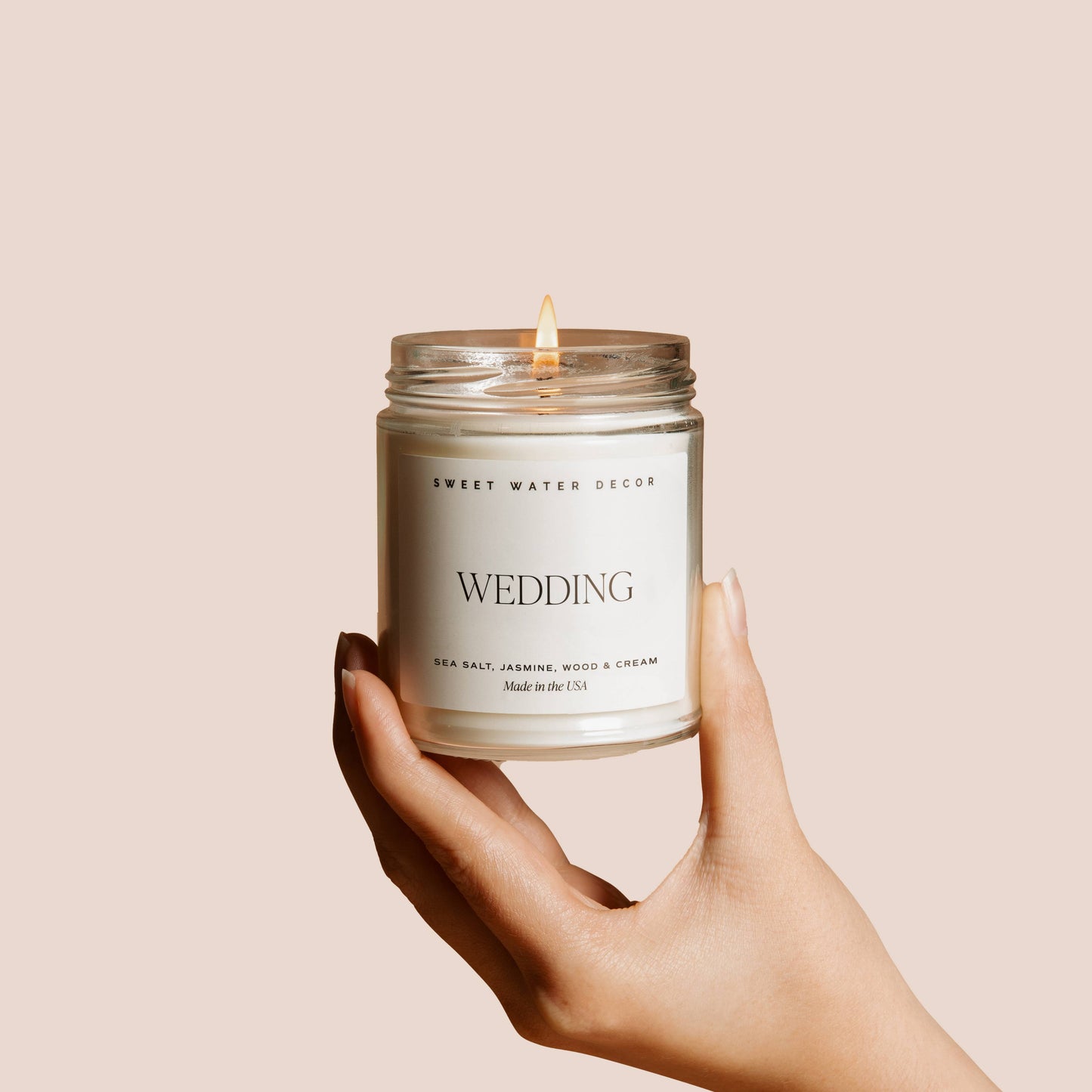 Wedding 9 oz Soy Candle - Home Decor & Wedding Gifts