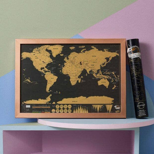 Scratch Map ® - Deluxe Travel Edition