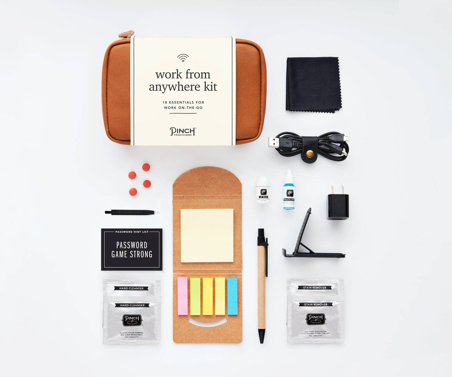 Work From Anywhere Kit | Cognac