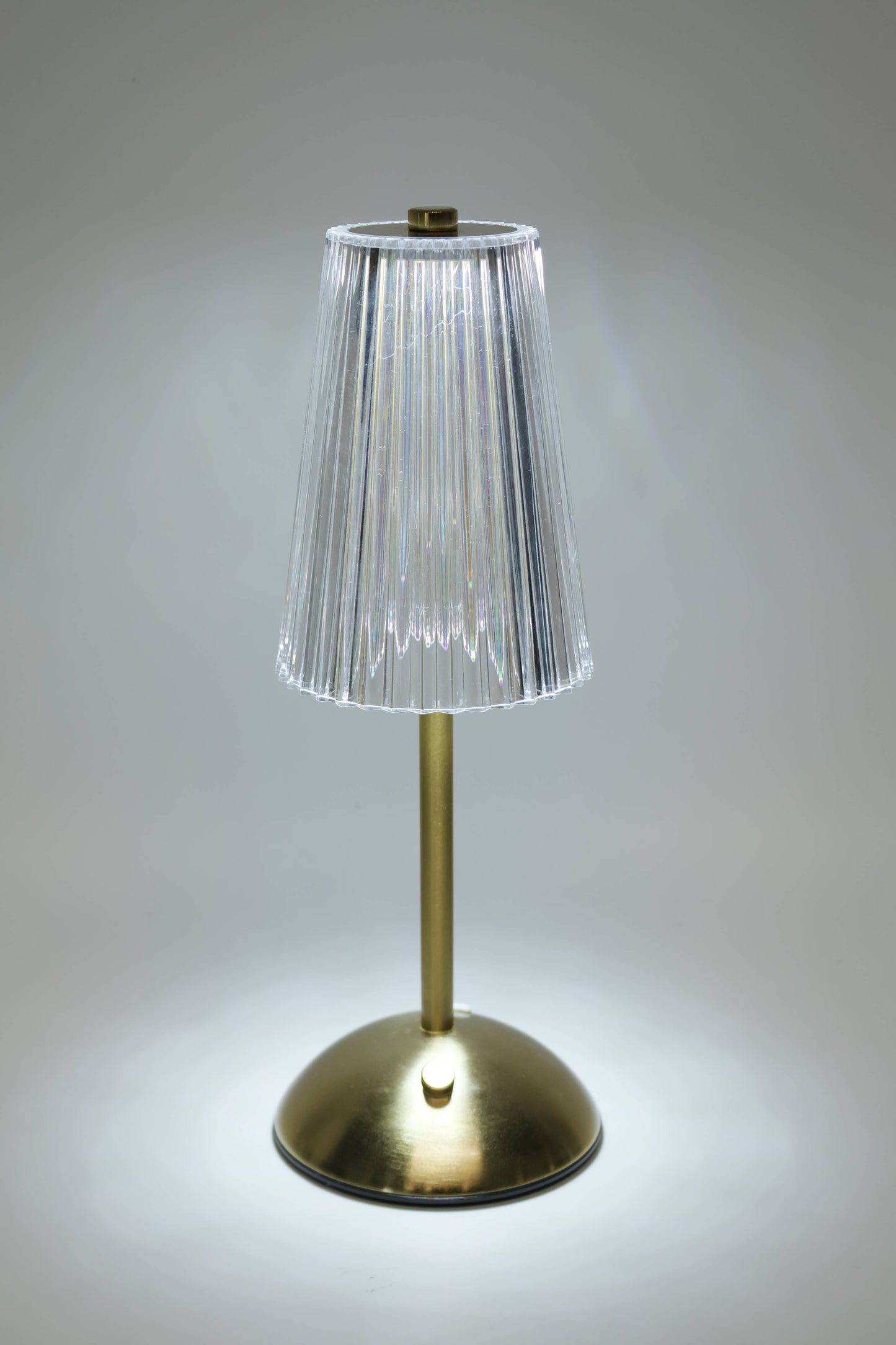 Crystal LED Lamps – Gold (Tubular & Classic Styles): Crystal Tubular
