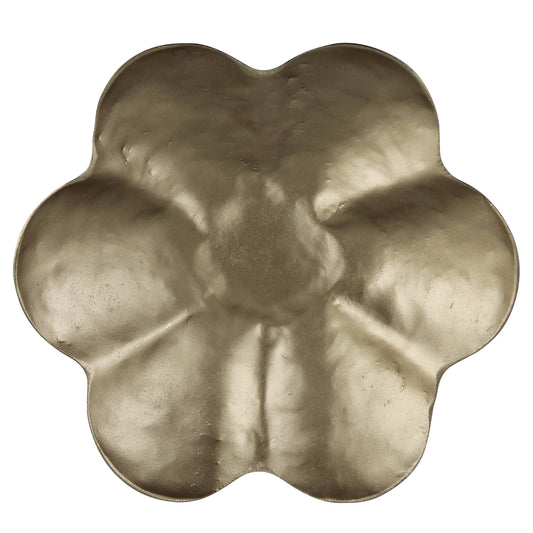 Fleur Bowl, Brass - Lrg